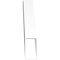 Ekena Millwork 5 1/2-in. W x 30-in. D x 30-in. H Traditional Architectural Grade PVC Knee Brace BRCP055X30X30TRA - alternate 3